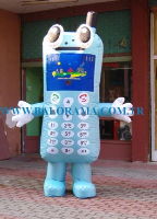 3 mt Şişme Telefon Kostümü