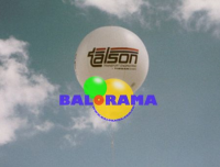 2,5 metre Küre Zeplin Balon