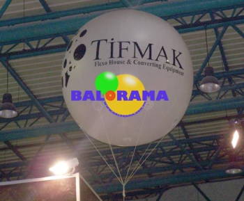 2,5 metre Küre Zeplin Balon