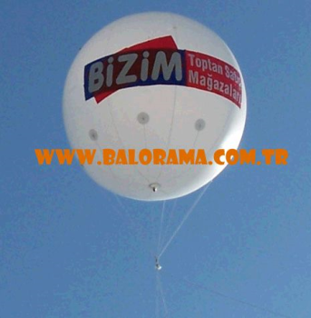 3 metre Küre Zeplin Balon