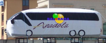 Mobil Reklam Sisme Otobüs